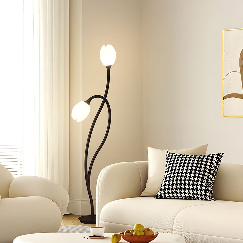 Lampadaire Fleur Design