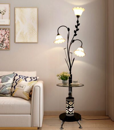 Lampe Sur Pied Fleur