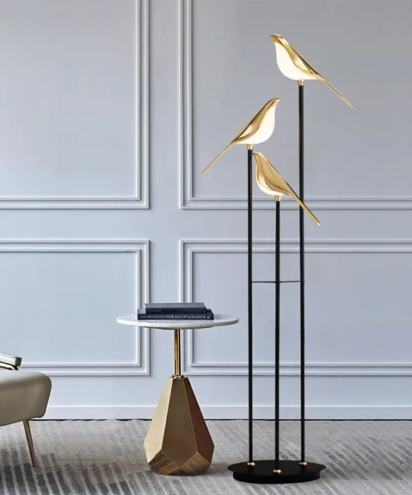 Lampadaire Oiseau Design
