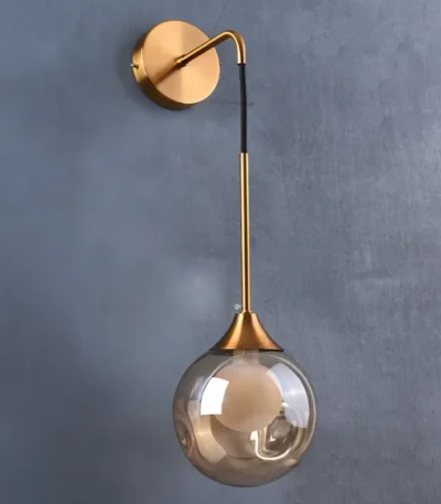 Applique Murale Boule Verre