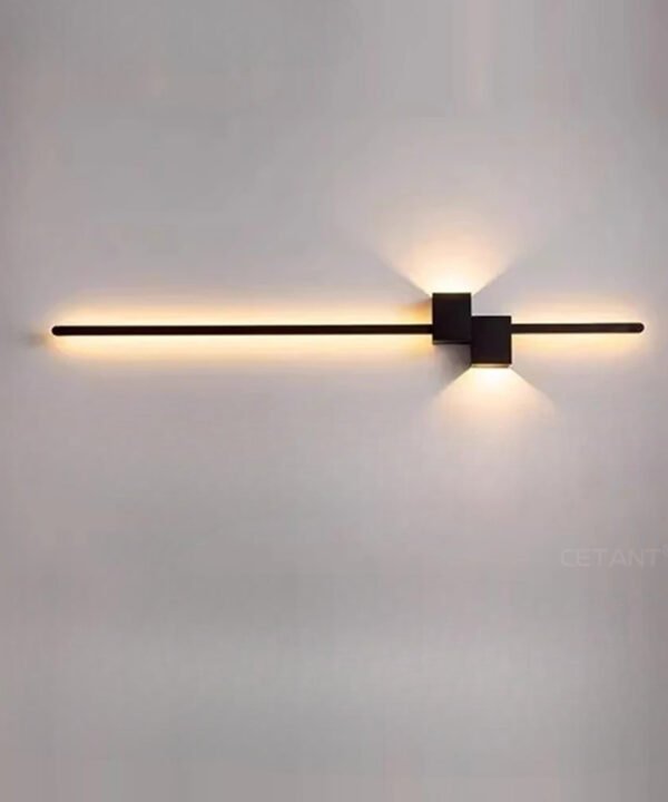 Applique Minimaliste Noire