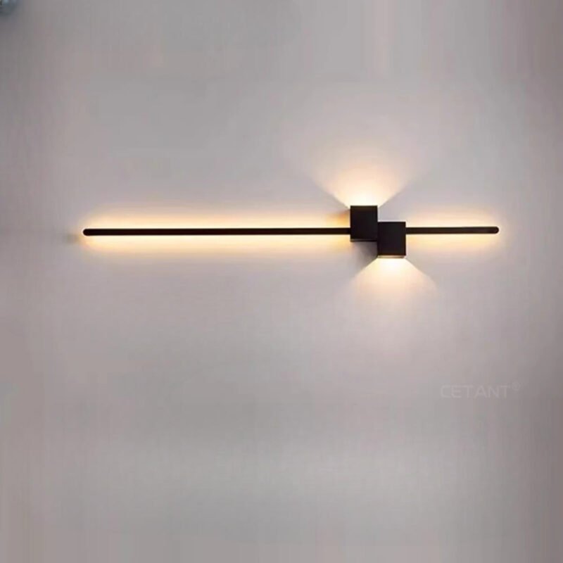 Applique Minimaliste Noire
