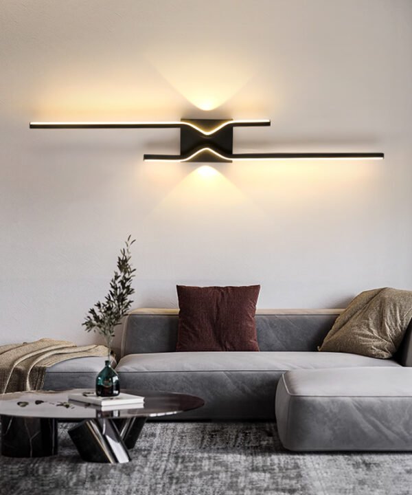 Applique Murale Moderne Noire
