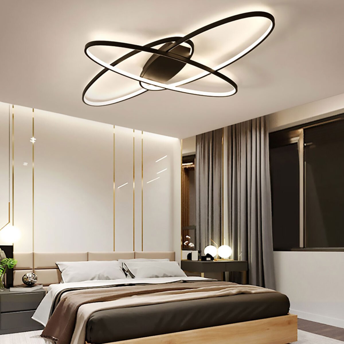 Plafonnier Led Geometrique – Image 3