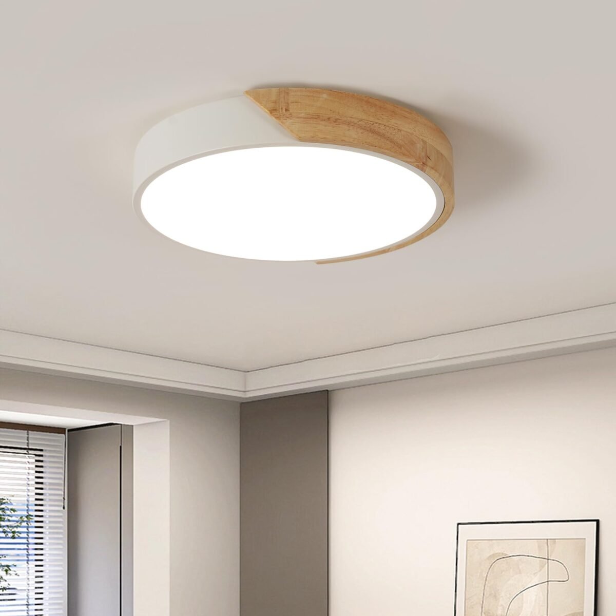 Plafonnier Bois Rond