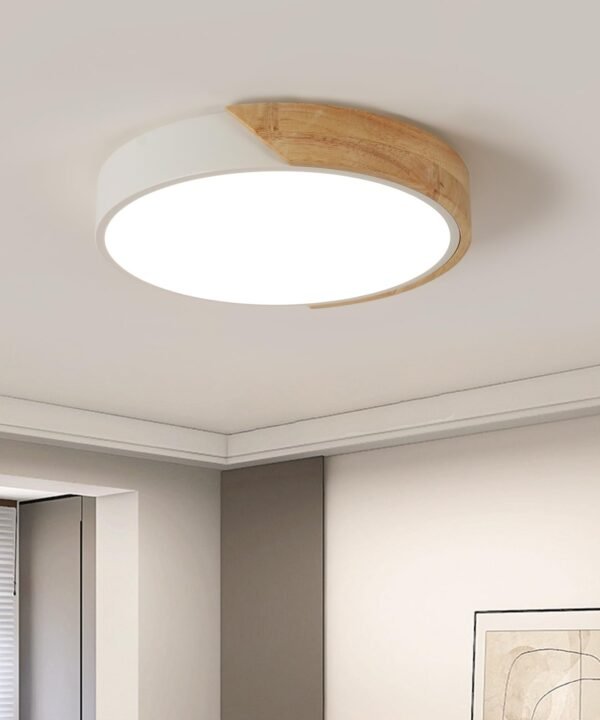 Plafonnier Bois Rond