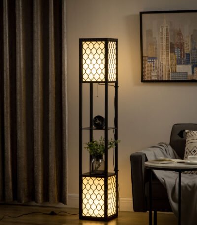 Lampadaire Avec Etagère