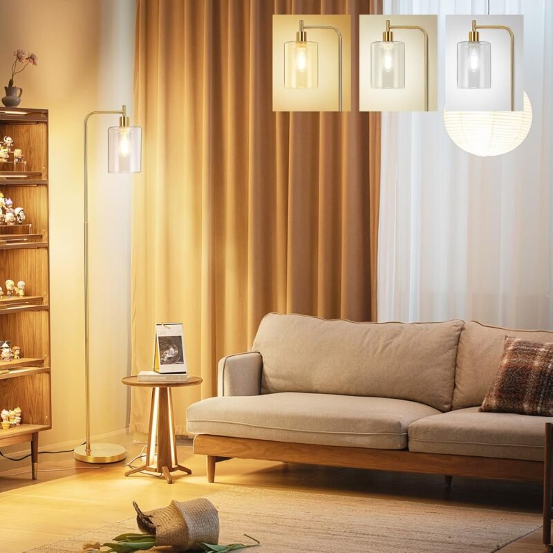 Lampadaire En Verre Design