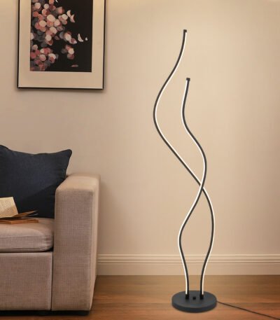 Lampe Sur Pied Spirale