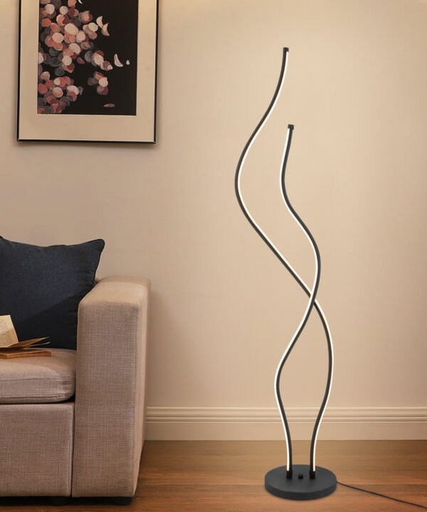 Lampe Sur Pied Spirale